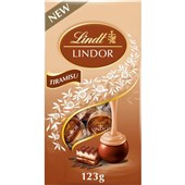 LINDOR SHARING BAG TIRAMISU 123G X 8