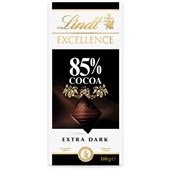 LINDT EXCELLENCE DARK 85 100G X 20