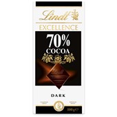 LINDT EXCELLENCE DARK 70 100G X 20