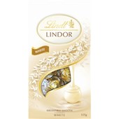 LINDOR SHARING BAG WHITE 125G X 8