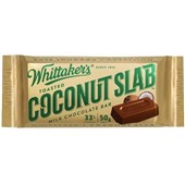 WHITTAKERS BAR COCONUT SLAB 50G X 50