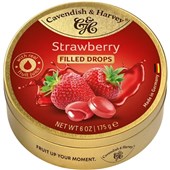 CH STRAWBERRY CANDIES  DROPS 175G X10