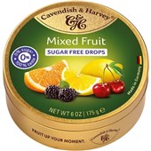 CH SUGAR FREE MIXED FRUIT DROPS 175G X10