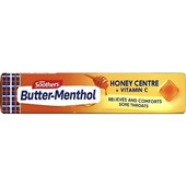 BUTTERMENTHOL HONEY CENTRE 10S X 36