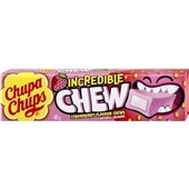 CHUPA CHUPS INCREDIBLE CHEW STRAWBERRY 45G X 20