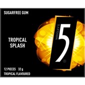 5 GUM TROPICAL 32G X 10