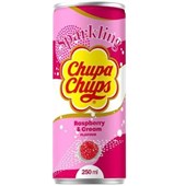CHUPA CHUPS SPARKLING RASPBERRY 250ML X 24