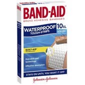 BANDAID WATERPROOF TOUGH STRIPS XL 10S X 6