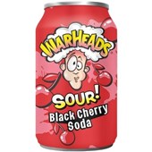 WARHEADS BLACK CHERRY SODA 355ML X 12