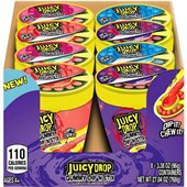 JUICY DROP GUMMY DIP N STIX 96G X 8