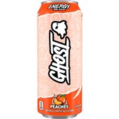 GHOST ENERGY PEACHES 500ML X 12