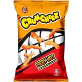 CRUNCHEEZ FIERY HOT 150G X 8