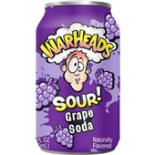 WARHEADS SODA GRAPE 355ML X 12
