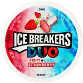 ICE BREAKERS DUO MINTS STRAWBERRY 369G X 8