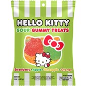 HELLO KITTY SOUR GUMMY TREATS 141G X 12
