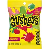 GUSHERS WATERMELON SOUR APPLE 120G X 8