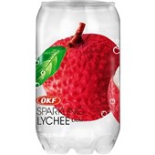 OKF SPARKLING LYCHEE 350ML X24