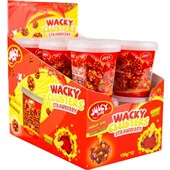 JUICY JELLY WACKY CLUSTERS STRAWBERRY 150G X 12