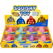 SQUISHY GORILLA X 8PK