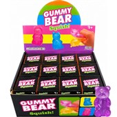 SQUISHY GUMMY BEAR 12PK