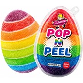 GUMMINI GUMMY EGG POP PEEL 85G X 24