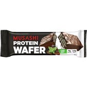 MUSASHI PROTEIN WAFER CHOC MINT 40G X 12